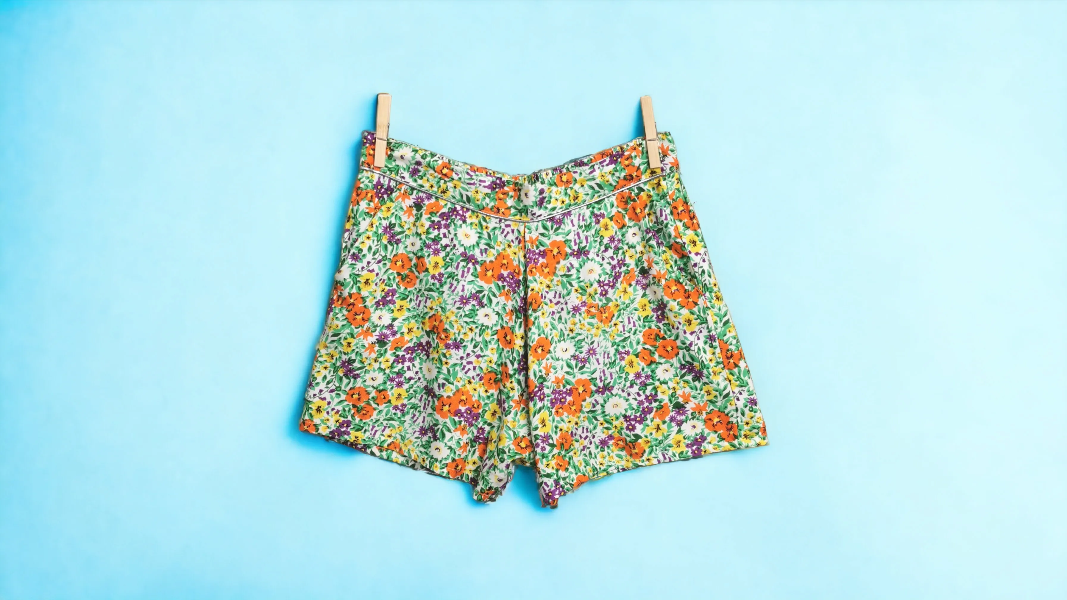 GIRL SIZE XL (14 YEARS) - DEX Kids, Floral Bohemian Shorts NWT B51