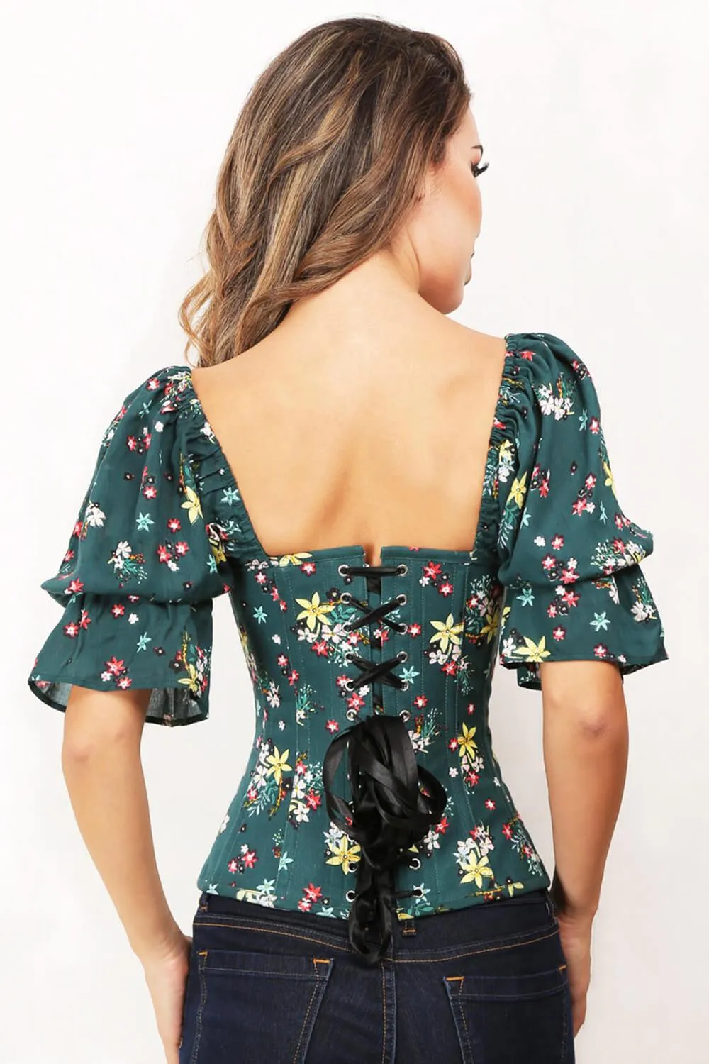 Grazia Floral Overbust Summer Corset