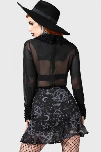 Gretel Mini Skirt - Black -