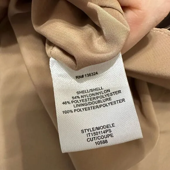 HALSTON HERITAGE Strapless Bronze  Cocktail Dress Dress SIZE 4