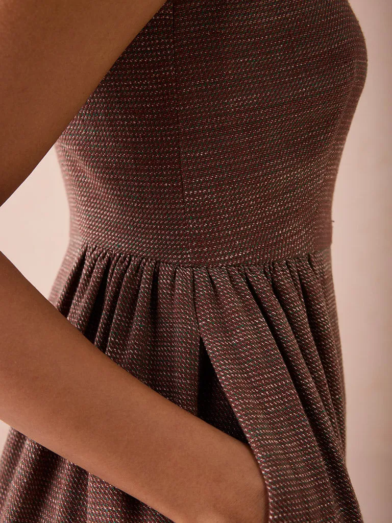 Hazel Sun Pleated Mini Dress