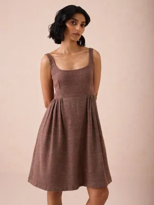 Hazel Sun Pleated Mini Dress