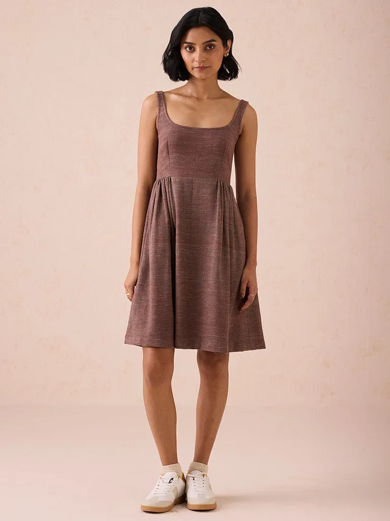 Hazel Sun Pleated Mini Dress