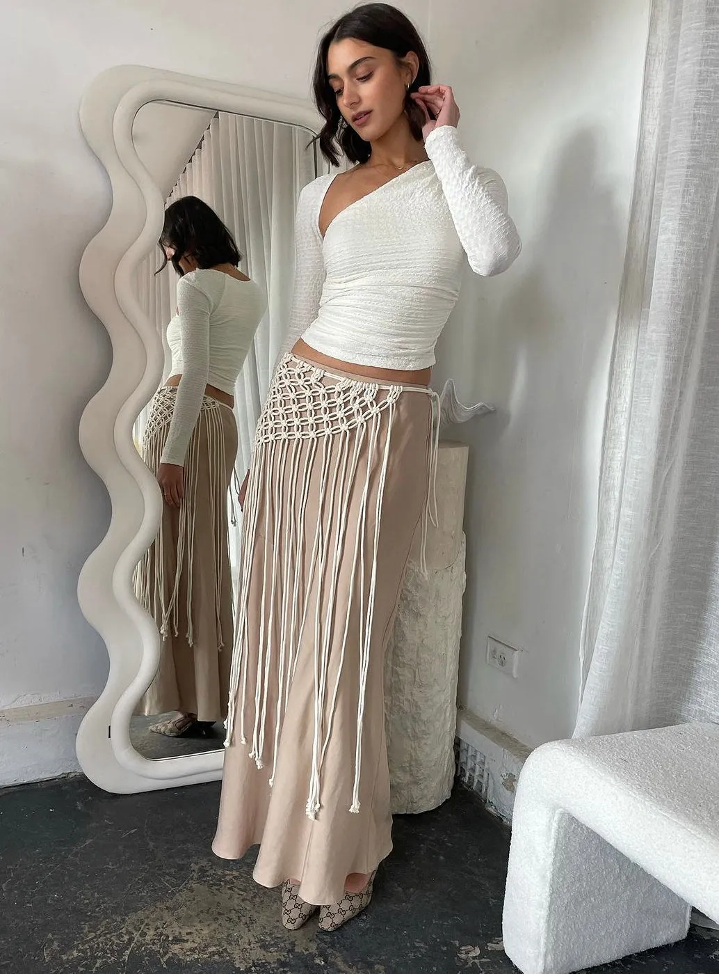 HERMOSA BIAS SKIRT