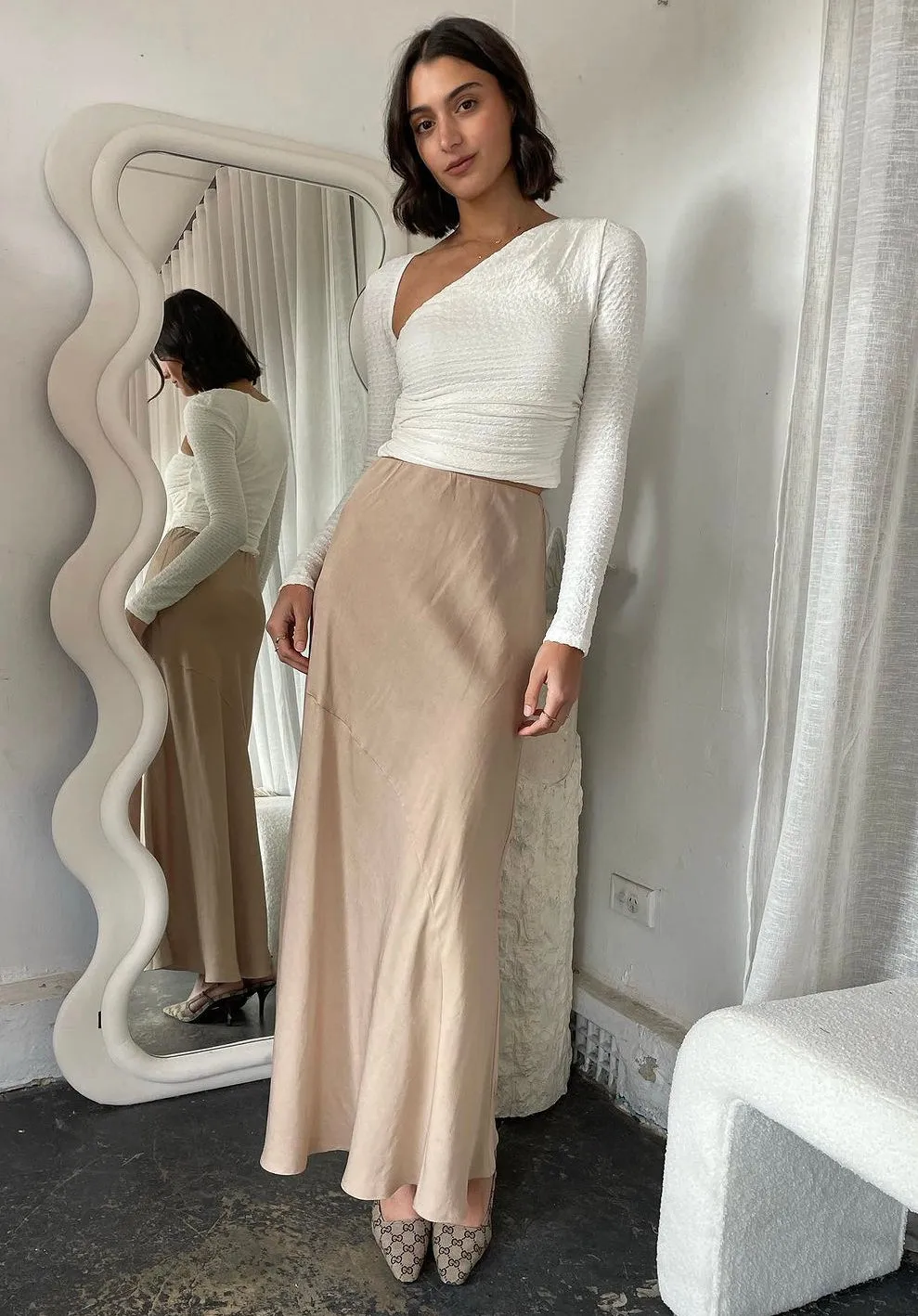 HERMOSA BIAS SKIRT
