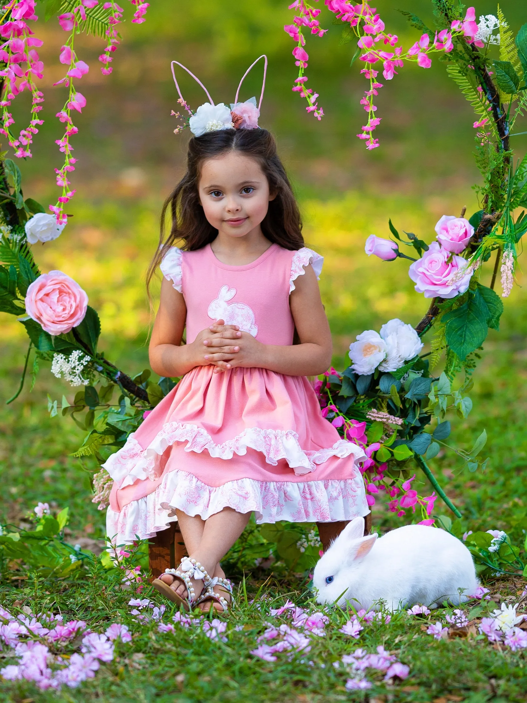 Hop Around Tiered Ruffle Dress