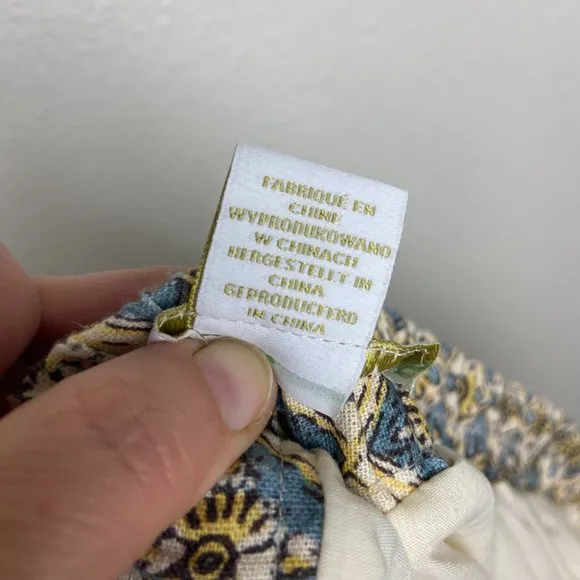 House of Harlow 1960  Maxi Skirt Linen Blend Size XL