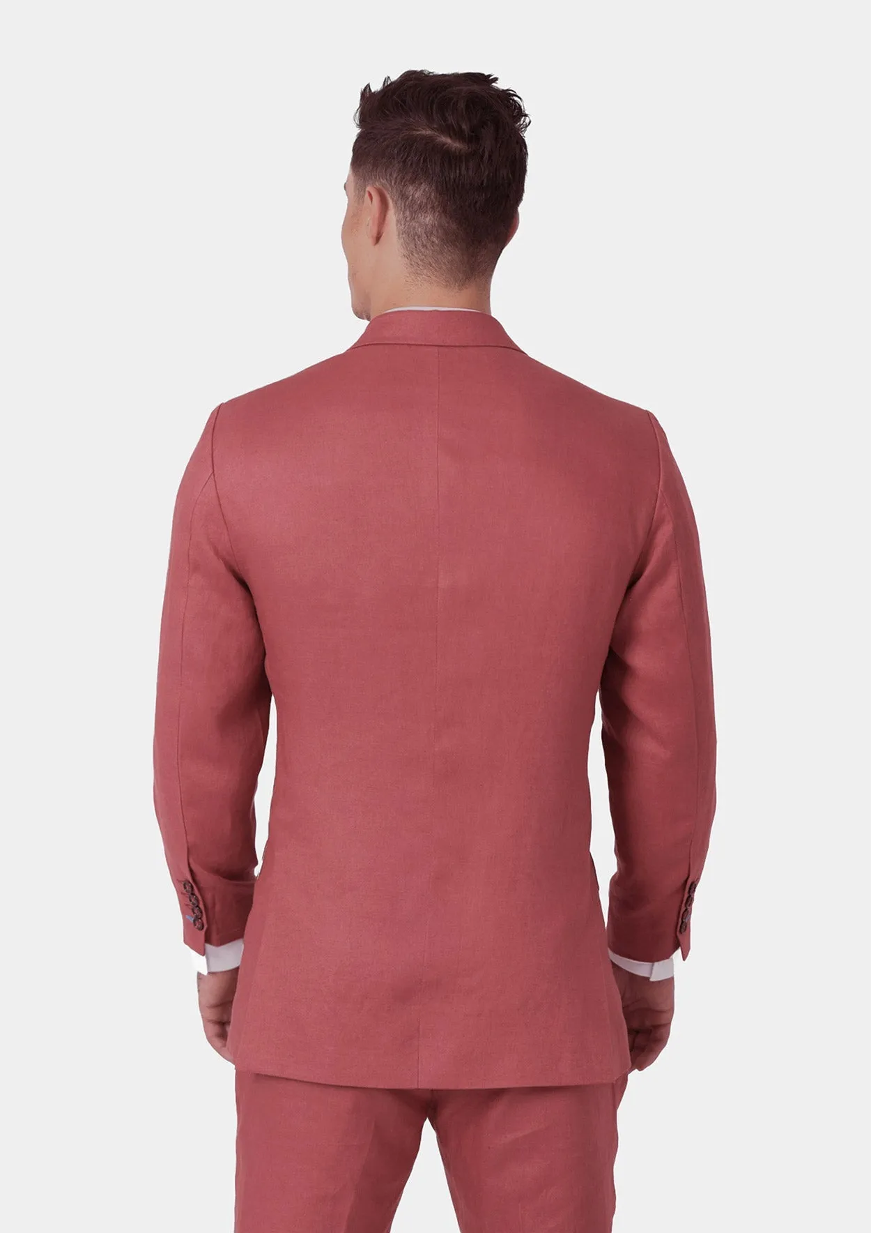 Hudson Tuscan Red Linen Jacket