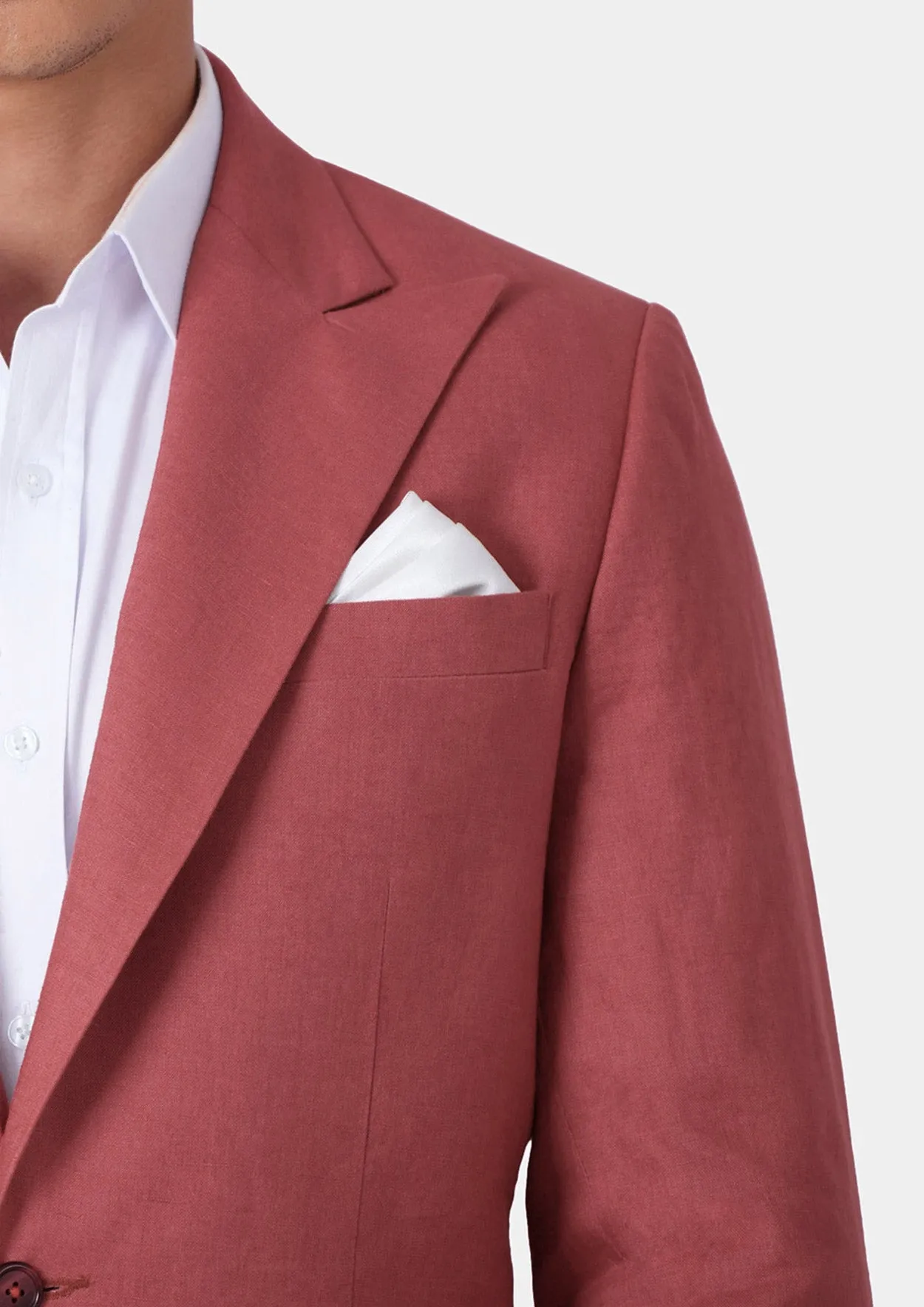 Hudson Tuscan Red Linen Jacket