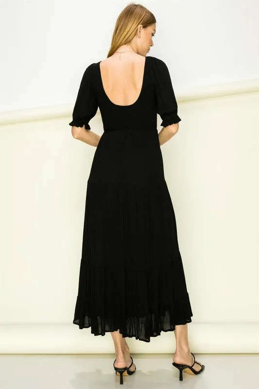 HYFVE Catch Me a Dream Smocked Maxi Dress