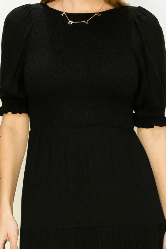 HYFVE Catch Me a Dream Smocked Maxi Dress