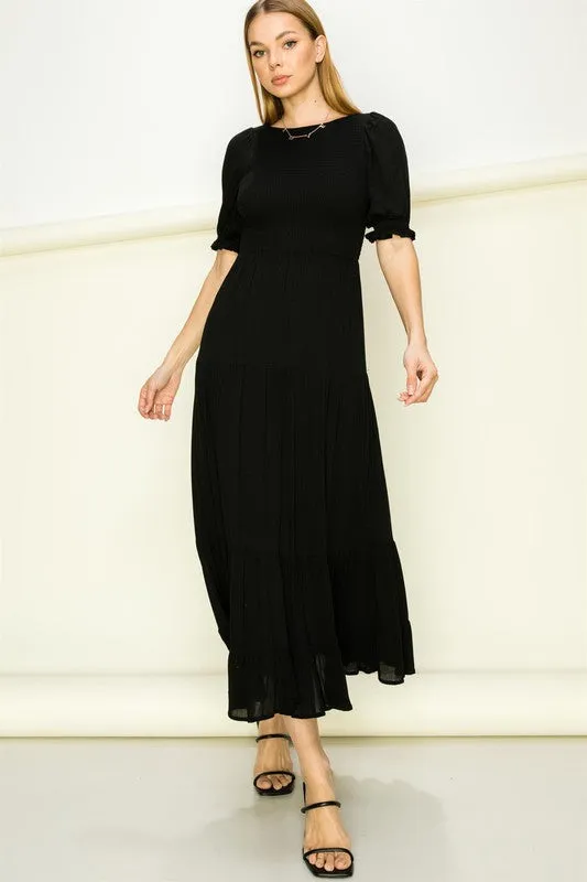 HYFVE Catch Me a Dream Smocked Maxi Dress