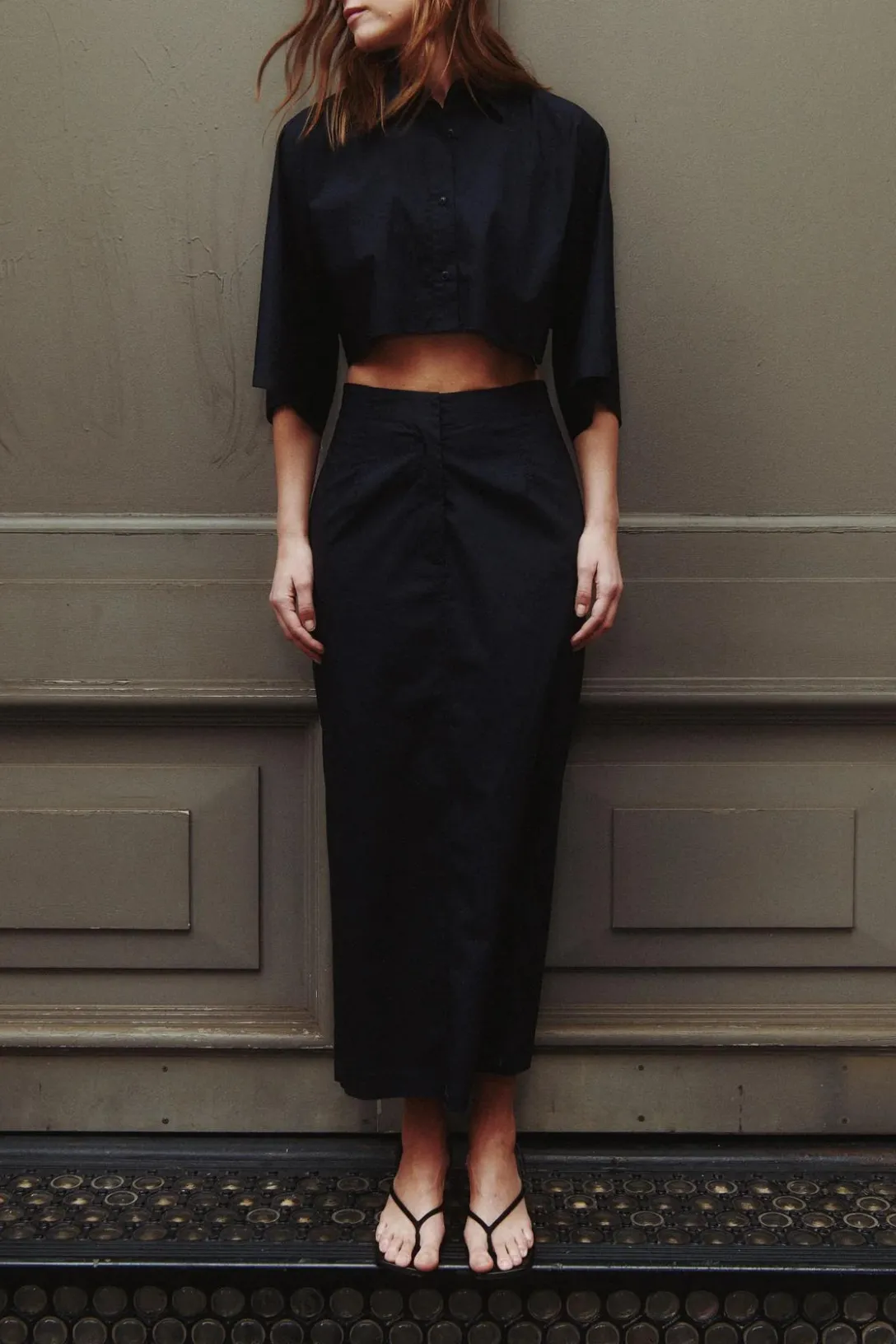 I Feel A Sin Coming On Skirt | Midnight