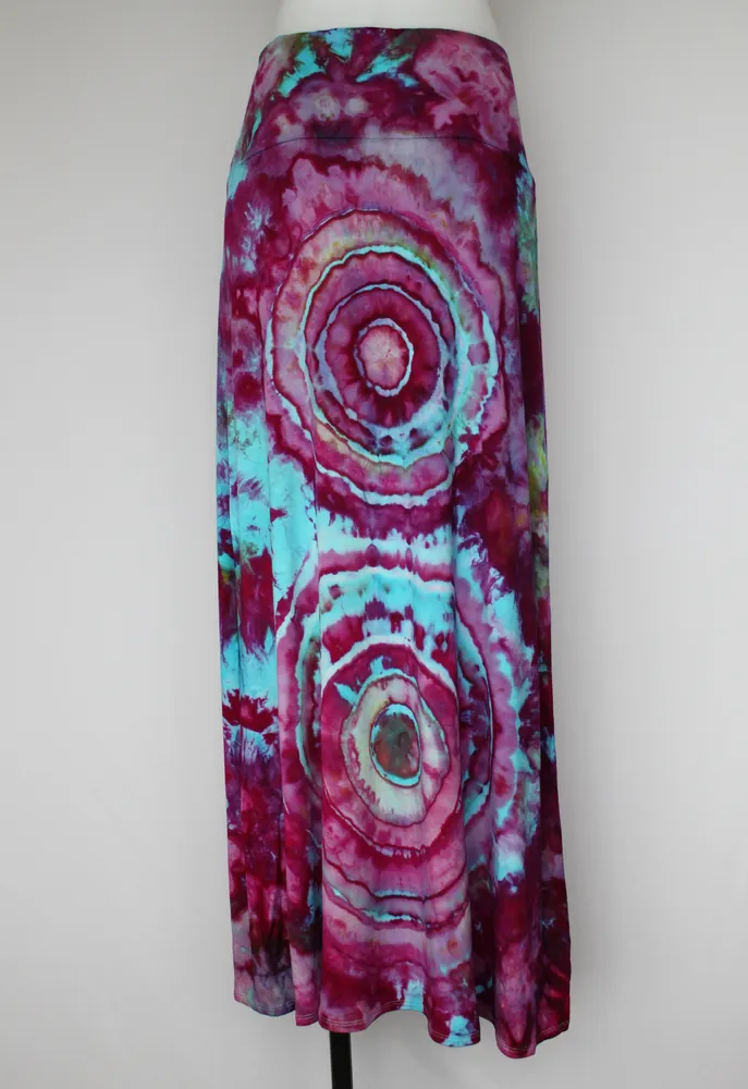 Ice dyed Maxi skirt size XL - Gail's Song double eye