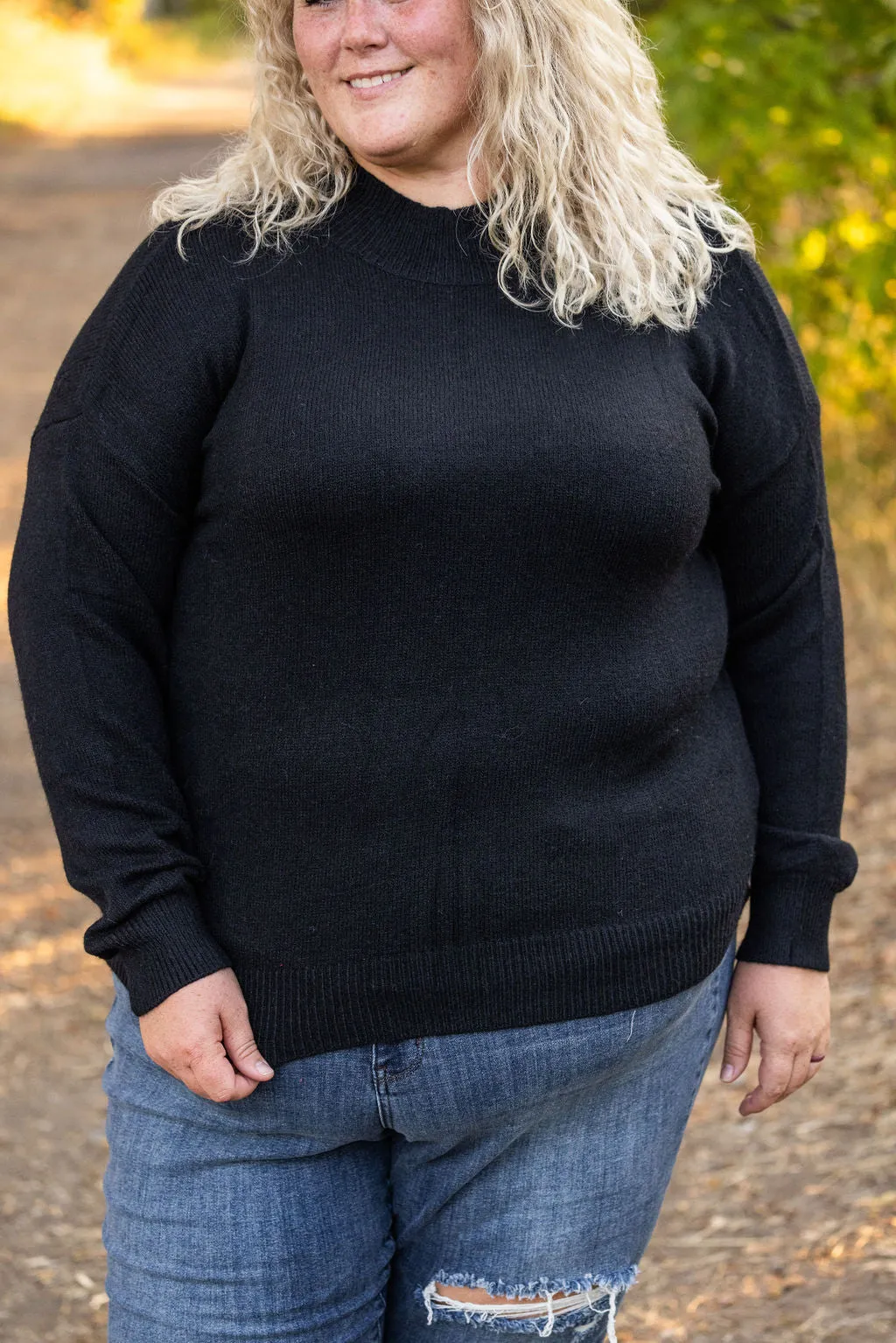 IN STOCK Molly Sweater - Black FINAL SALE