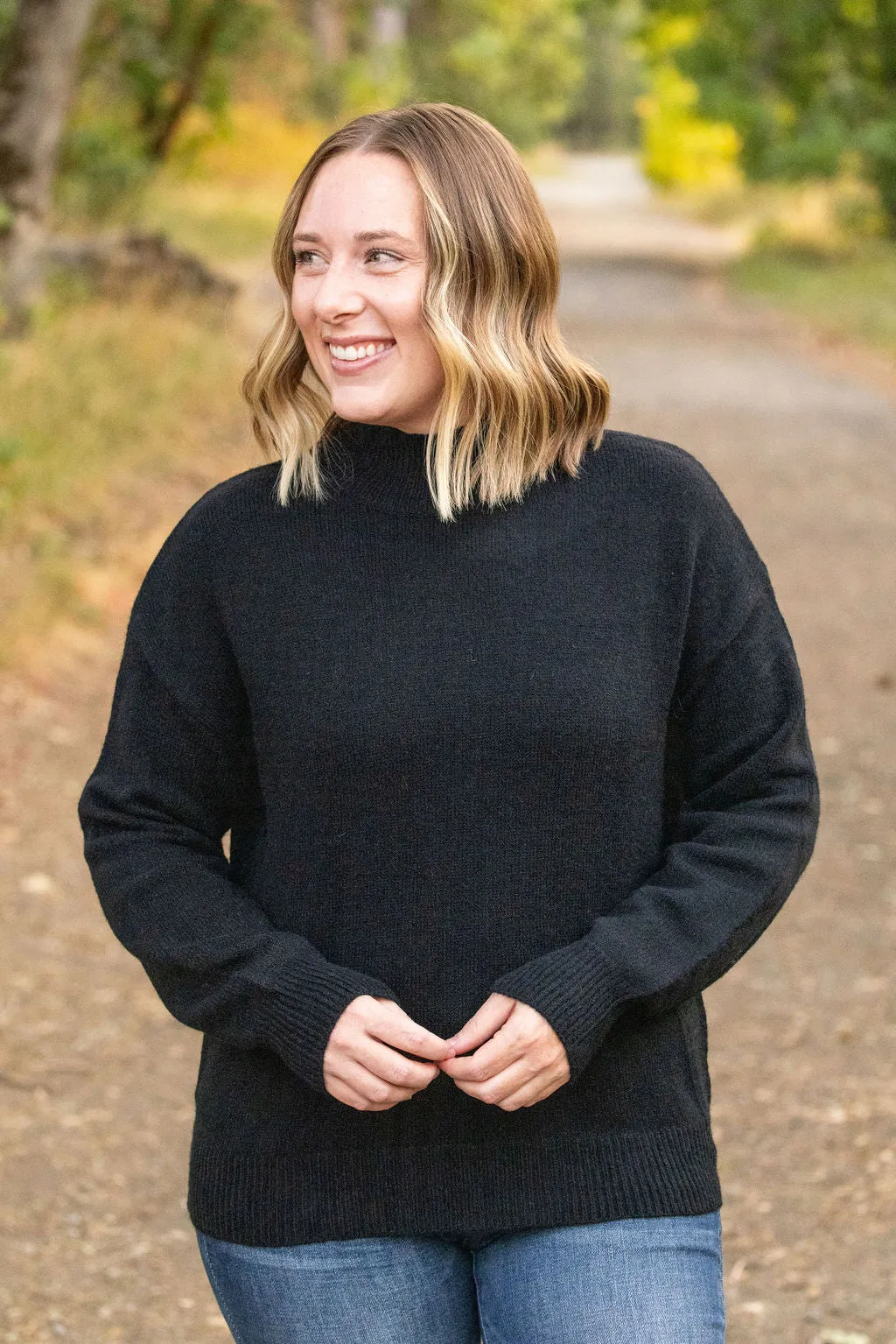 IN STOCK Molly Sweater - Black FINAL SALE