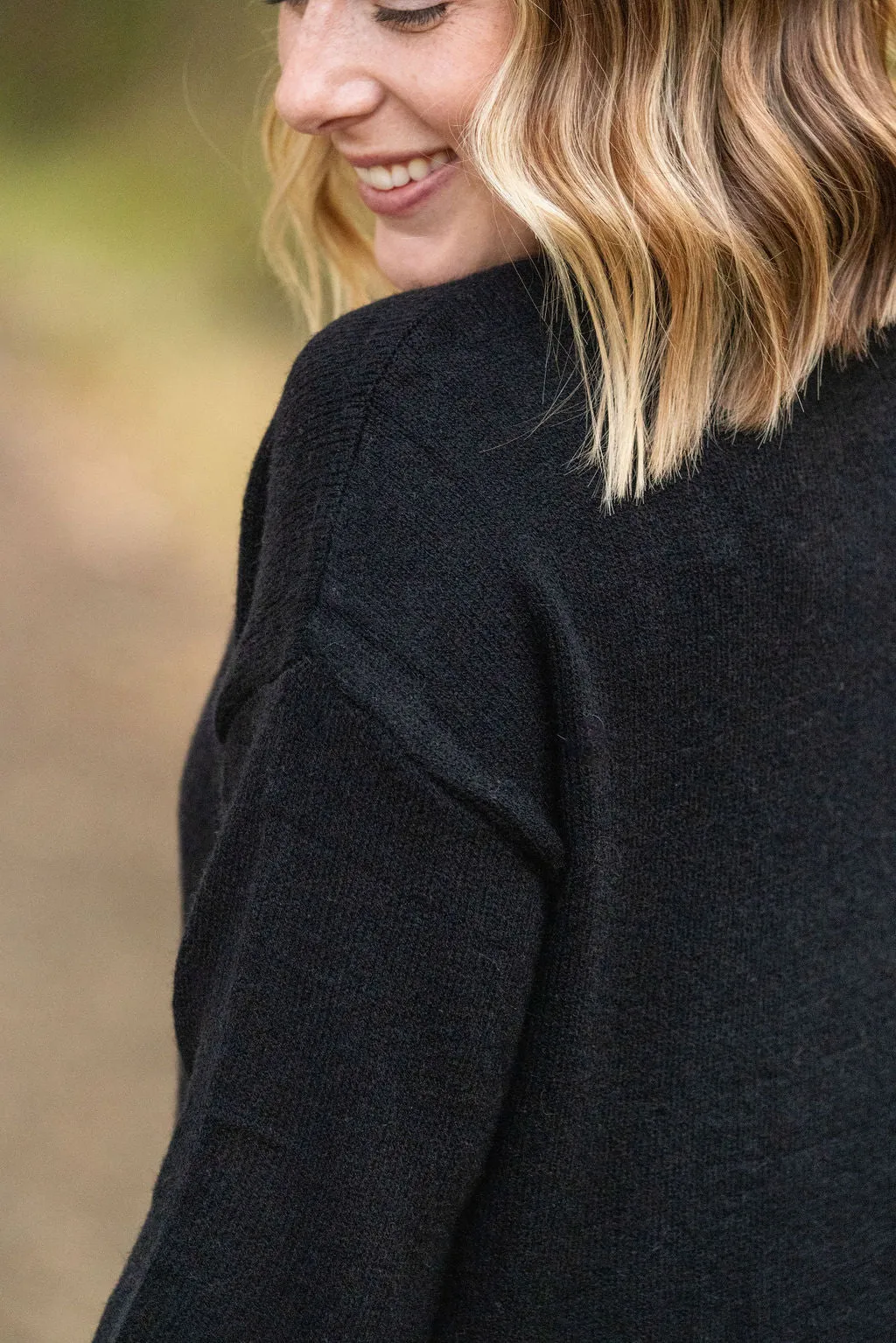 IN STOCK Molly Sweater - Black FINAL SALE