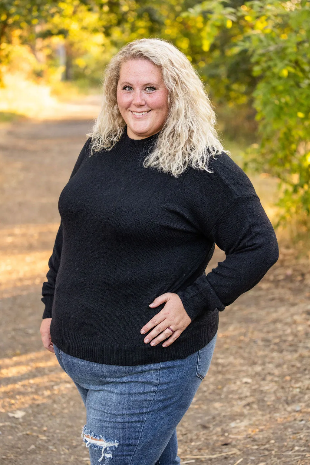 IN STOCK Molly Sweater - Black FINAL SALE