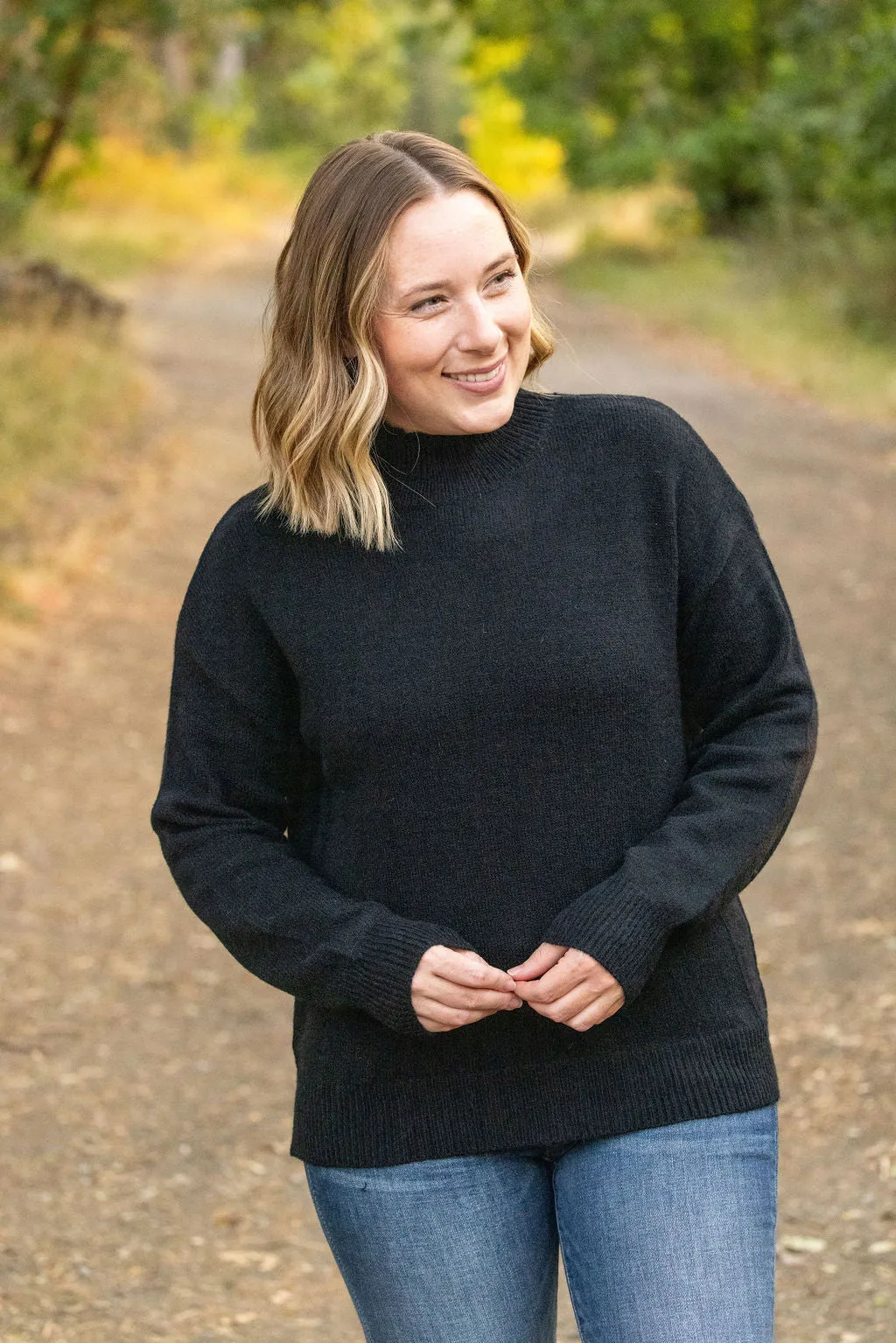 IN STOCK Molly Sweater - Black FINAL SALE
