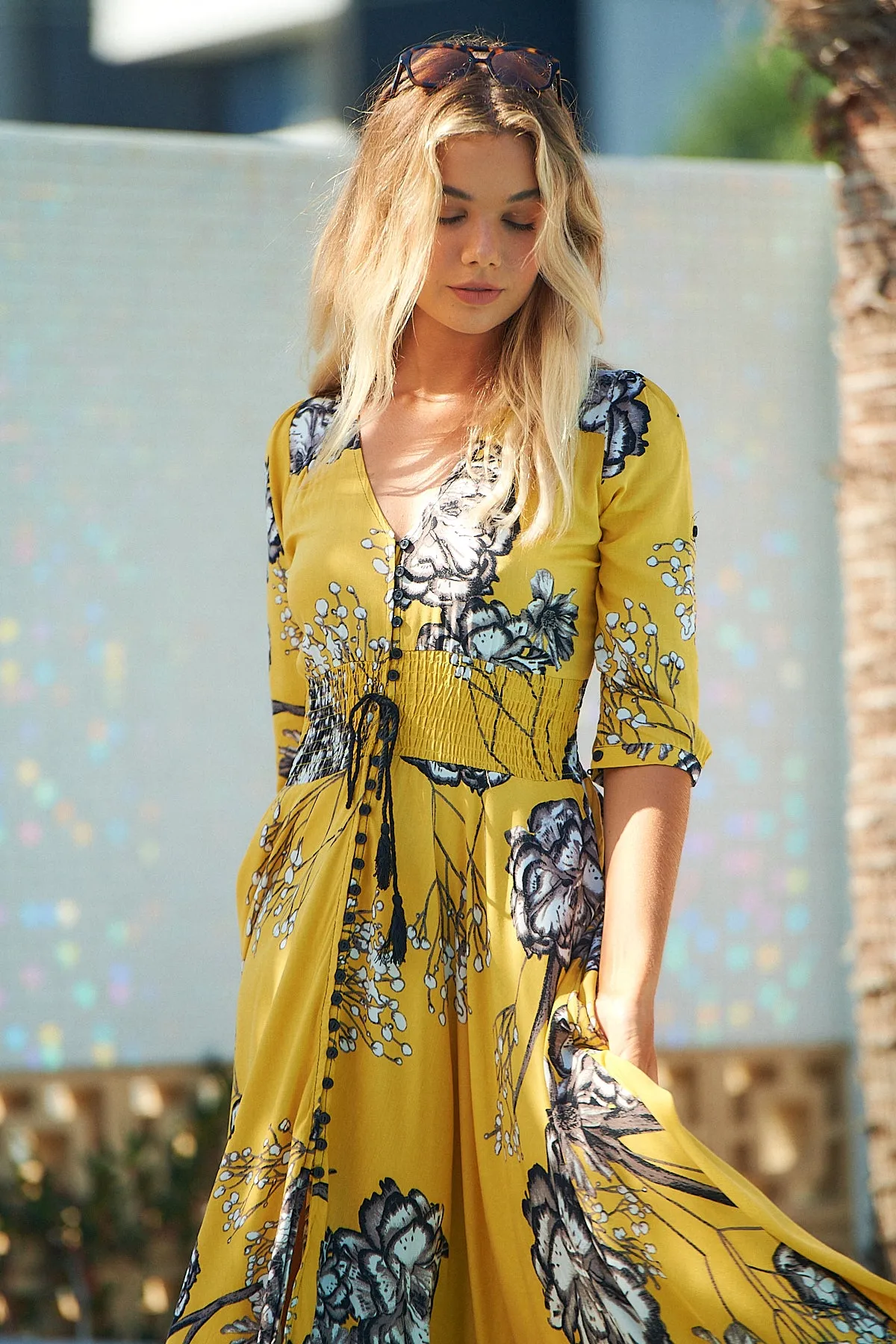 Indiana Maxi -  Golden Lillies