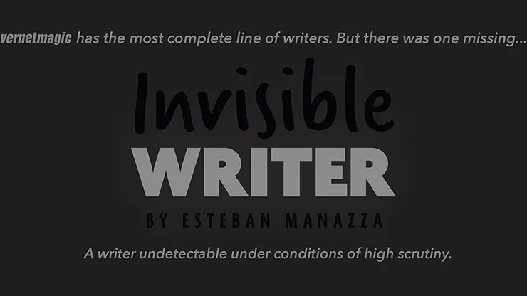 Invisible Writer (Pencil Lead) by Vernet