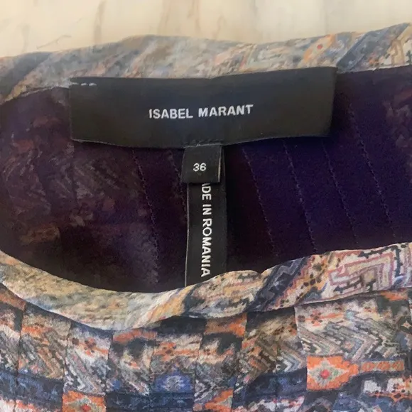 Isabel Marant Printed Mini Skirt