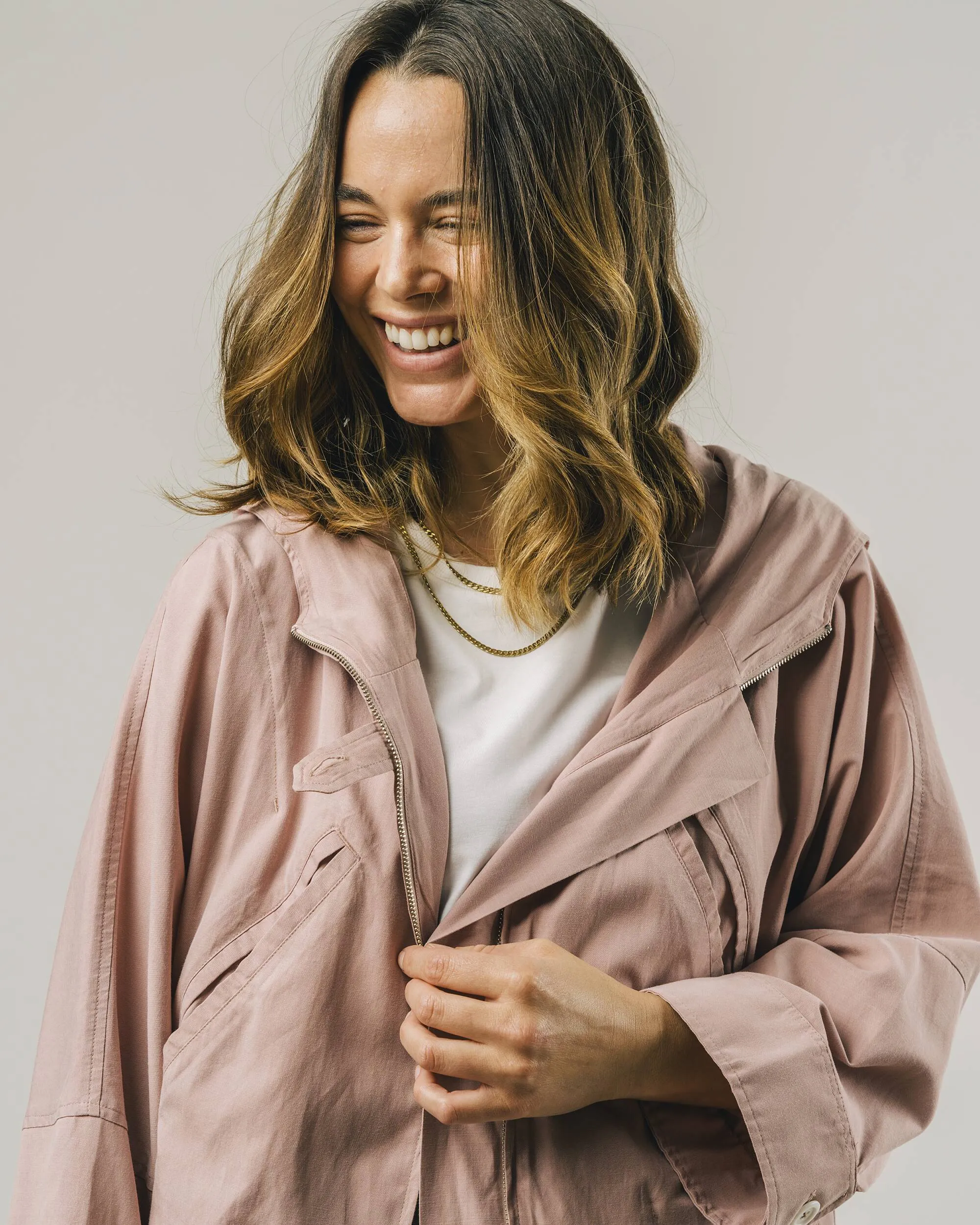 Ischia Oversized Parka Pink