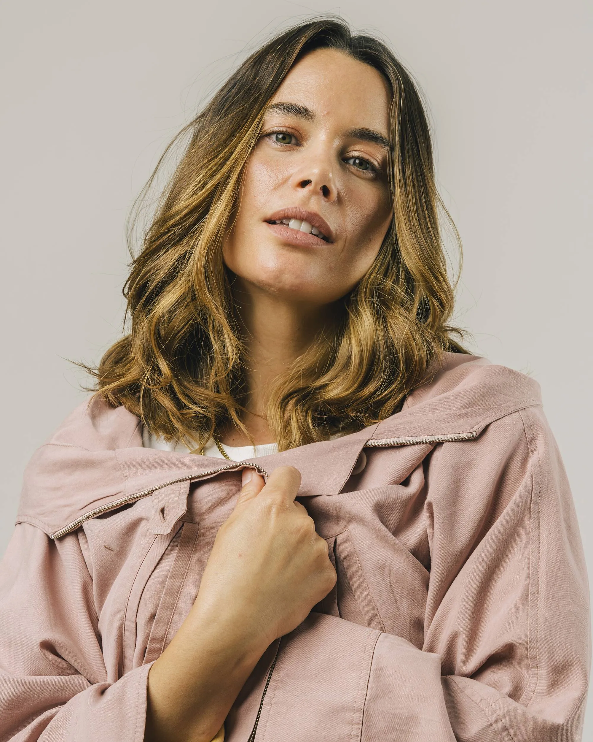 Ischia Oversized Parka Pink