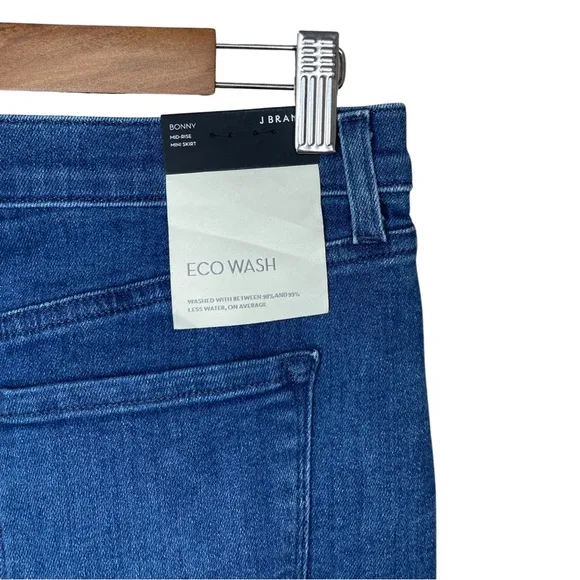 J Brand Bonny Mid-Rise Mini Skirt In Galaxy Size 27 NWT