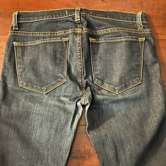 J BRAND Denim Low Rise Stretch Pencil Jeans Ink Size 28