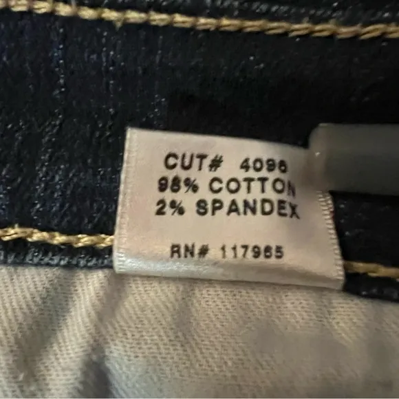 J BRAND Denim Low Rise Stretch Pencil Jeans Ink Size 28