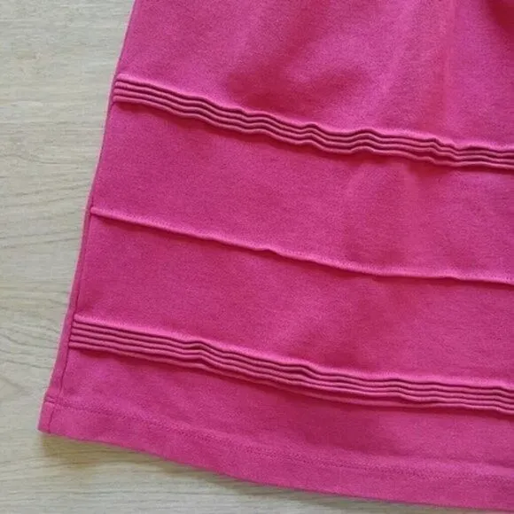 J. Crew Pink Pleated High Waist Mini Skirt Women's 0