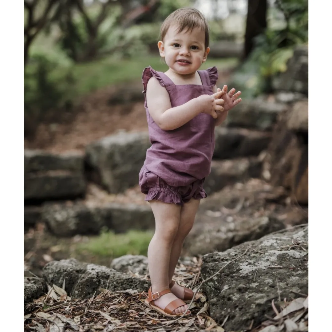 Jacquard Weave Frill Set