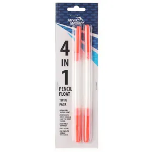 Jarvis Walker Pencil Fishing Float Twin Pack