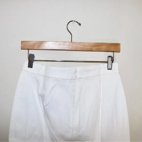 J.Crew No. 2 Pencil® Skirt in Bi-stretch Cotton in White