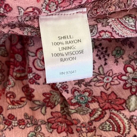 J.Jill Woman's Plus-Size Flounced Hem Farmhouse Prairie Maxi Dress Sz 4x