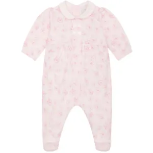 Joanne Girls Floral Print Babygrow and Hairband
