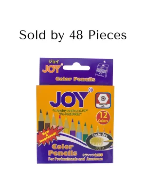 Joy Professional Color Pencil 12C Short | 48Set