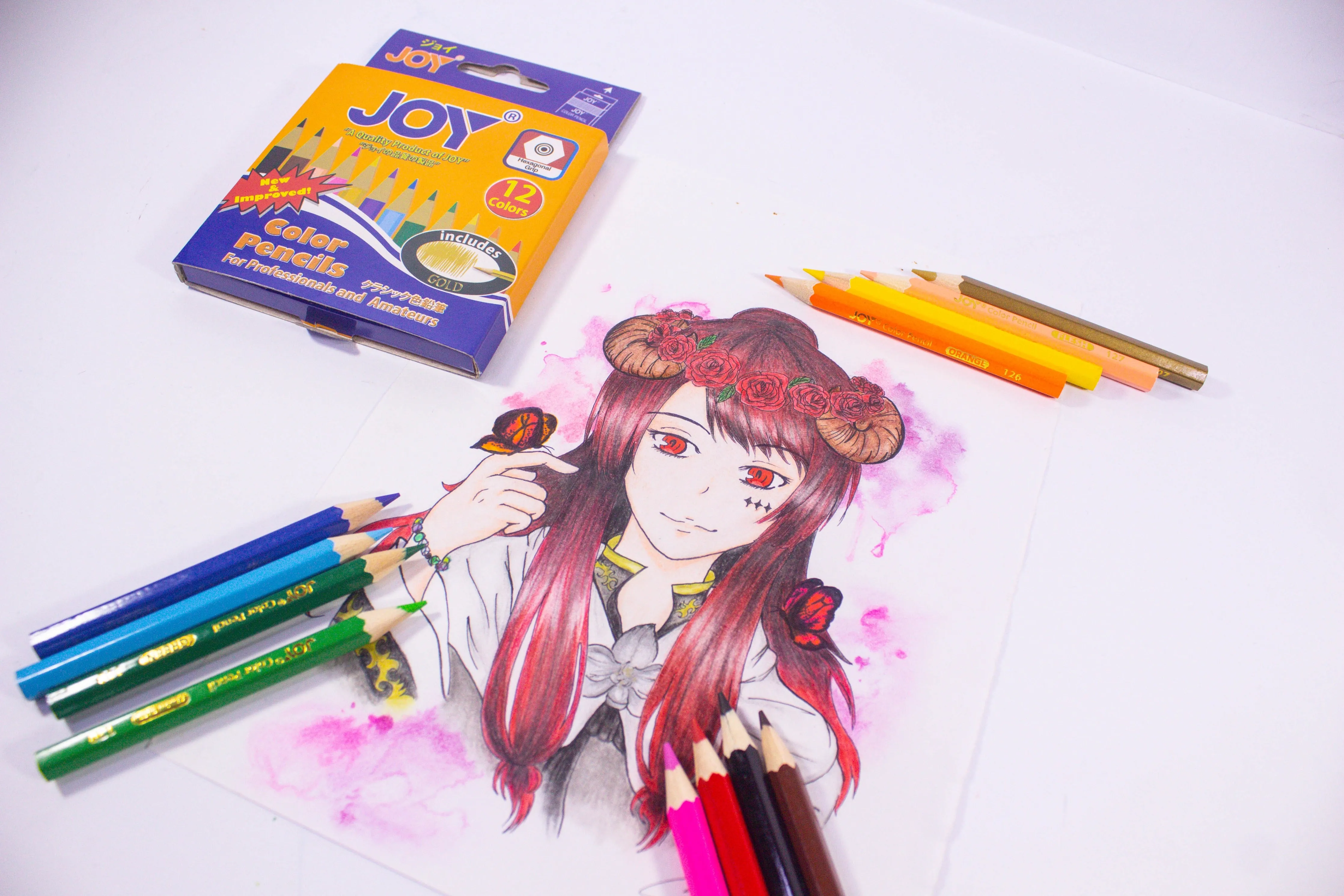 Joy Professional Color Pencil 12C Short | 48Set