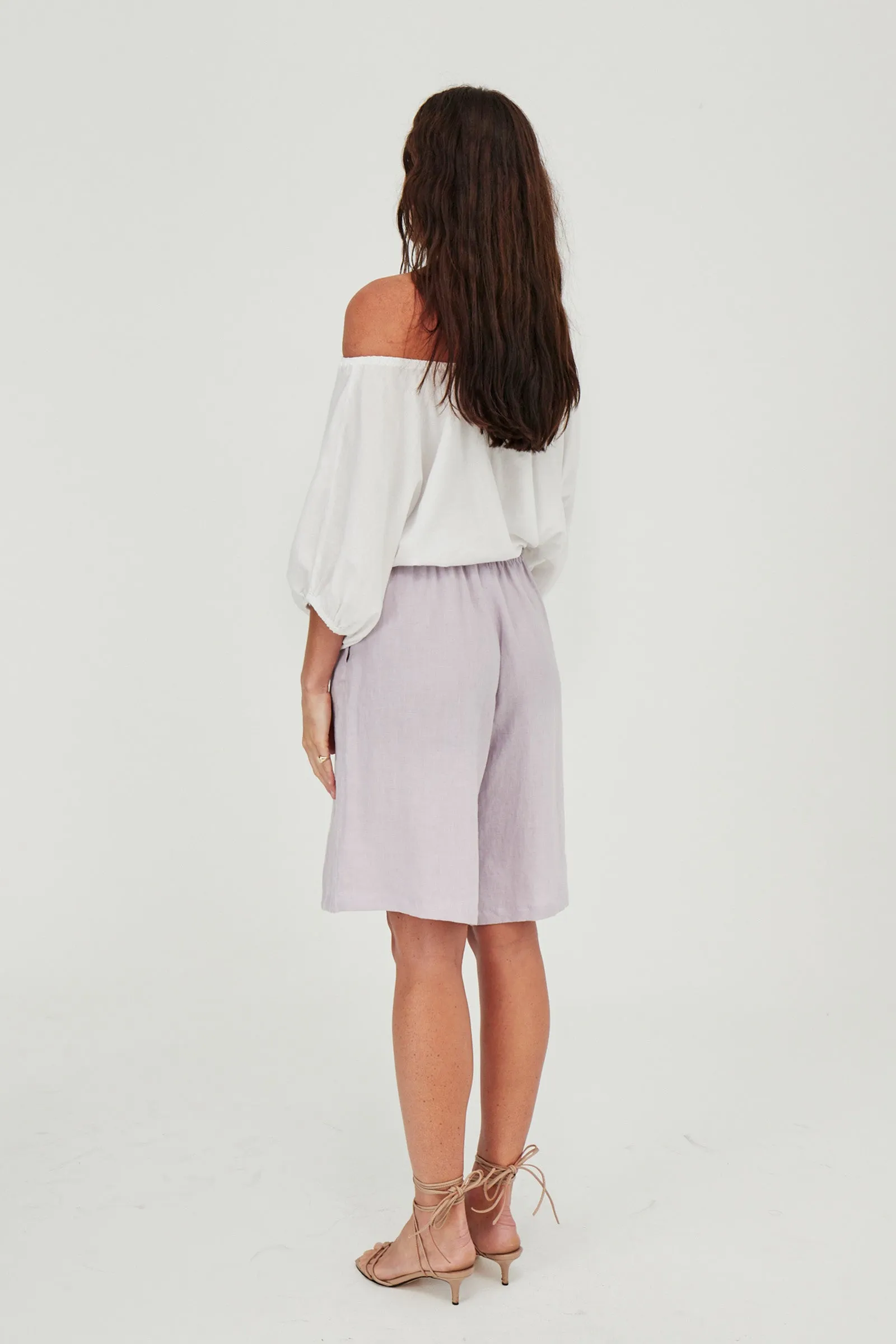 Koko Linen Shorts Mist