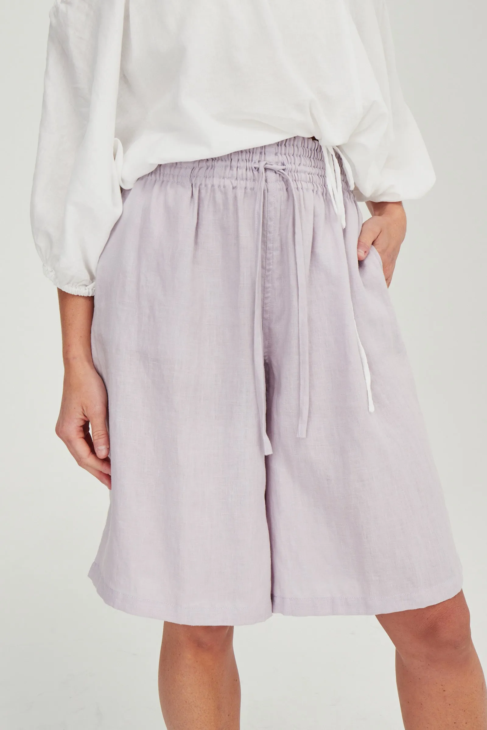 Koko Linen Shorts Mist