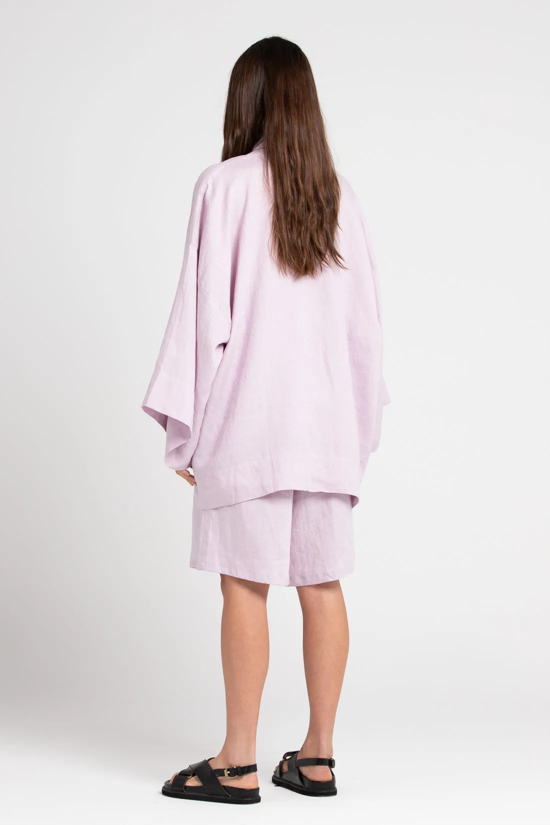 Koko Linen Shorts Mist