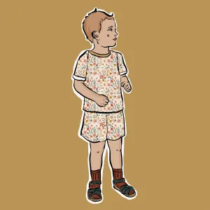 Ladybird Floral Short BeeJamas