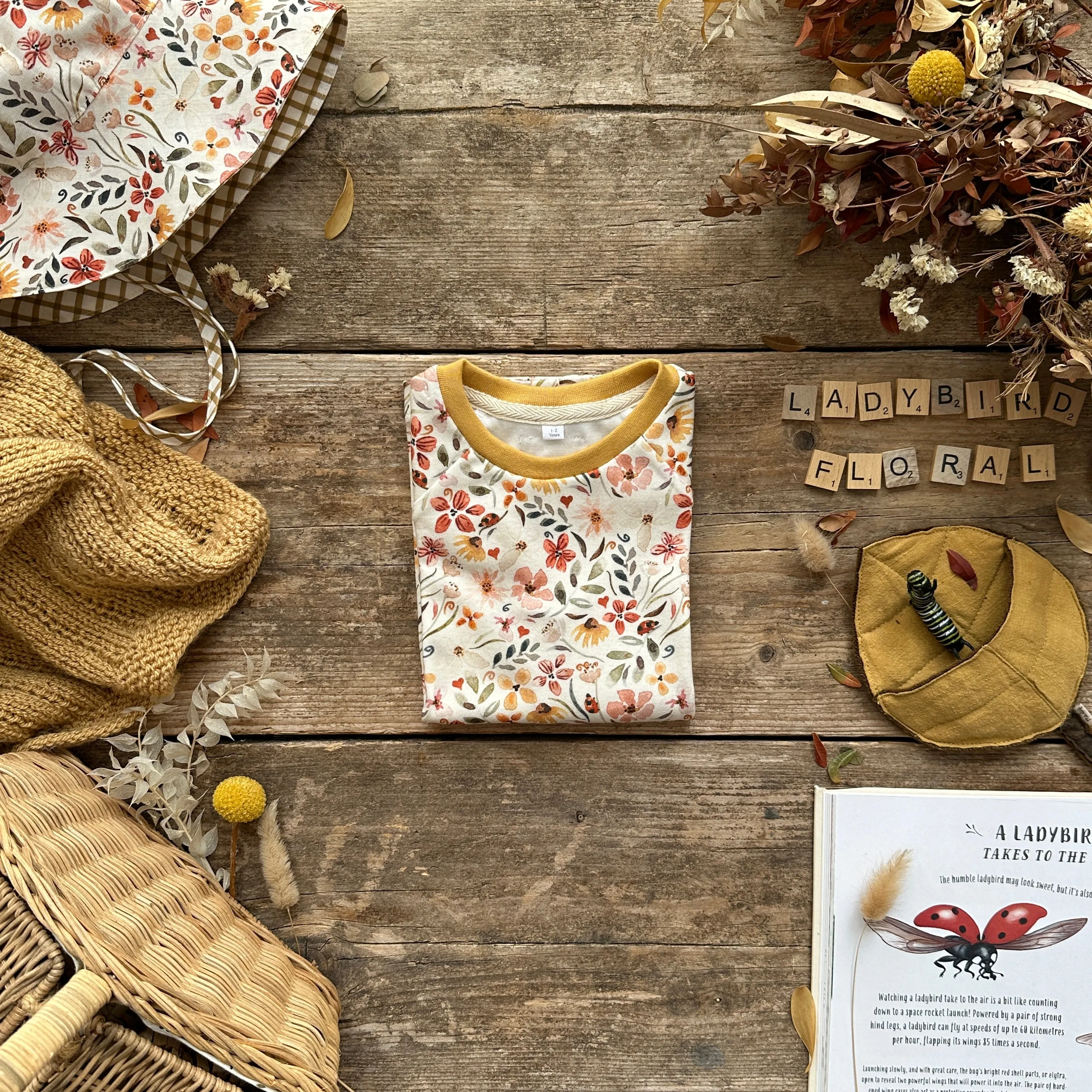 Ladybird Floral Short BeeJamas