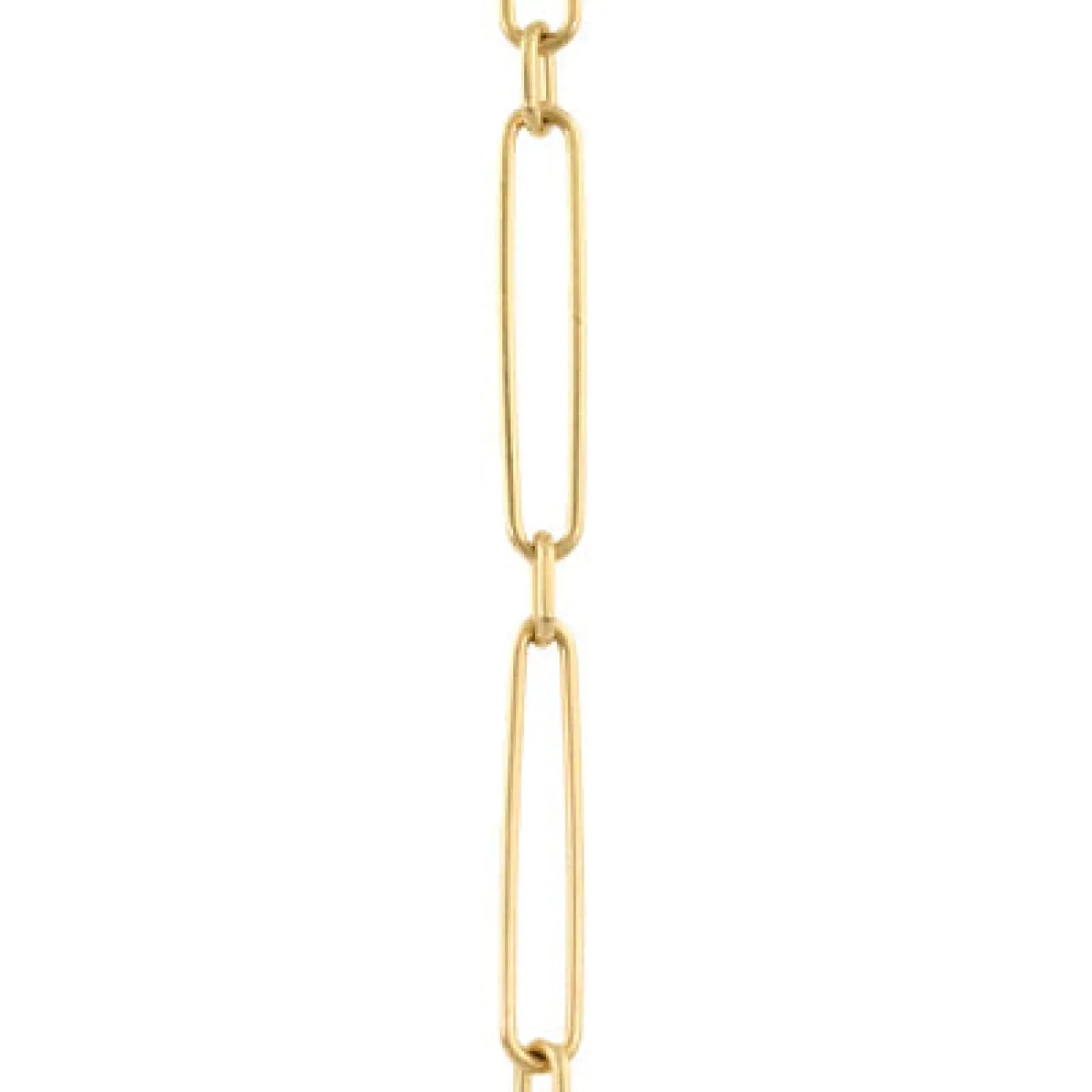Laguna Blue 18K Yellow Gold Acqua Apatite Halo Diamond Pendant With Paperclip Chain Necklace