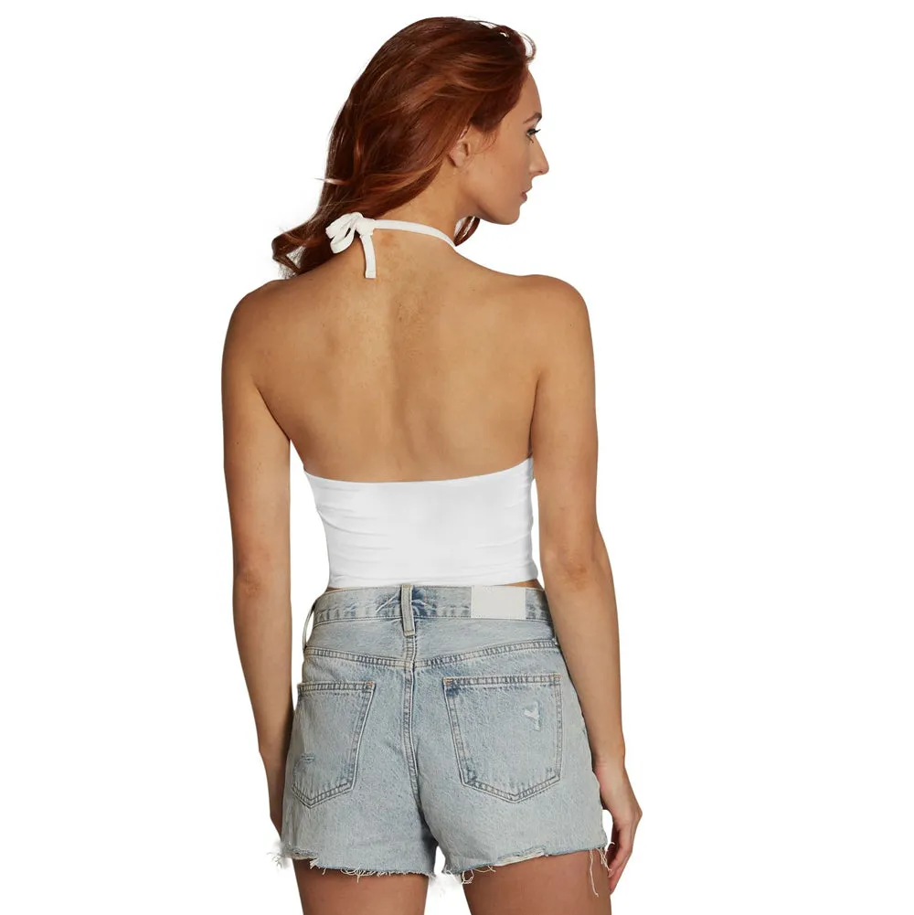 Lehigh White Halter Top