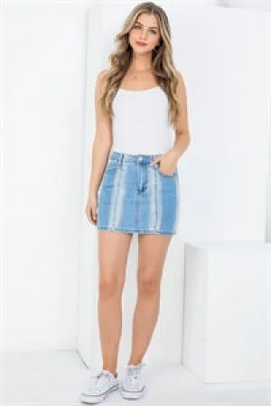 Light Denim Skirt