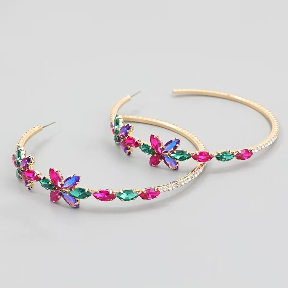 LILLY HOOP EARRINGS
