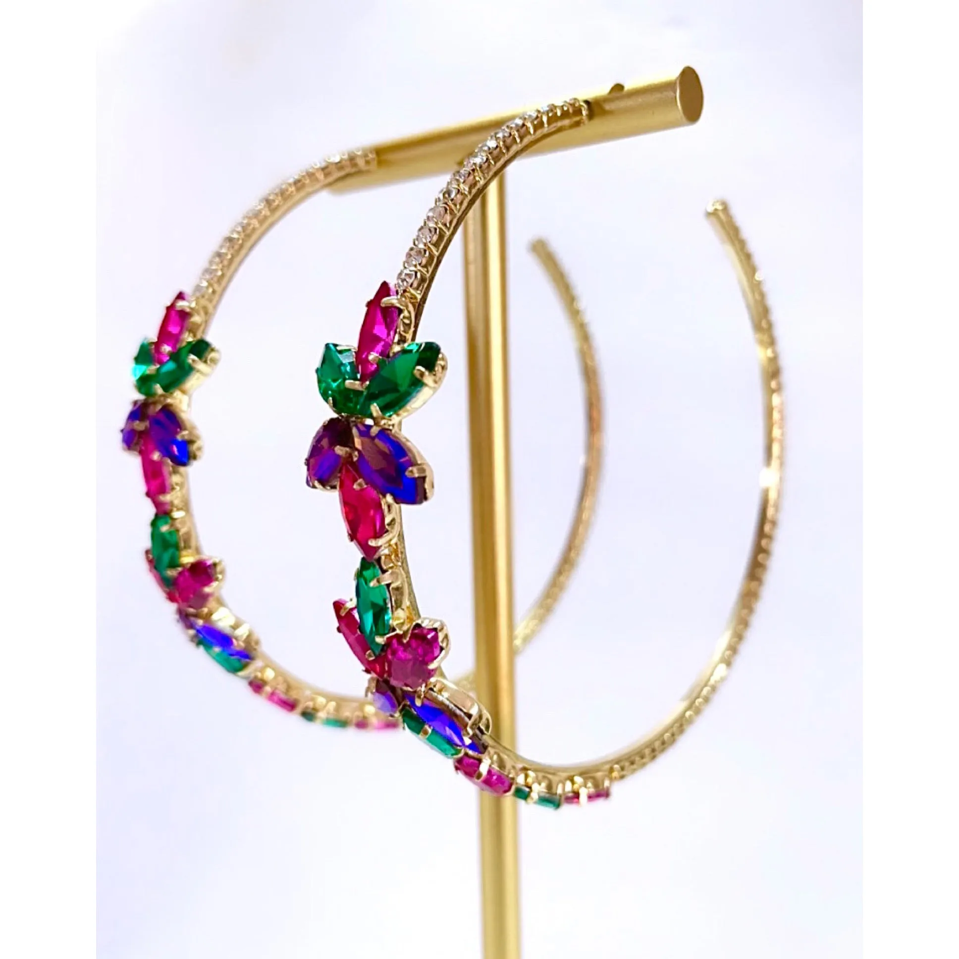 LILLY HOOP EARRINGS