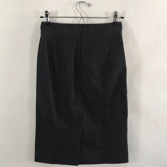 LILLY PULITZER Melanie Pencil Skirt Denim Dark Wash